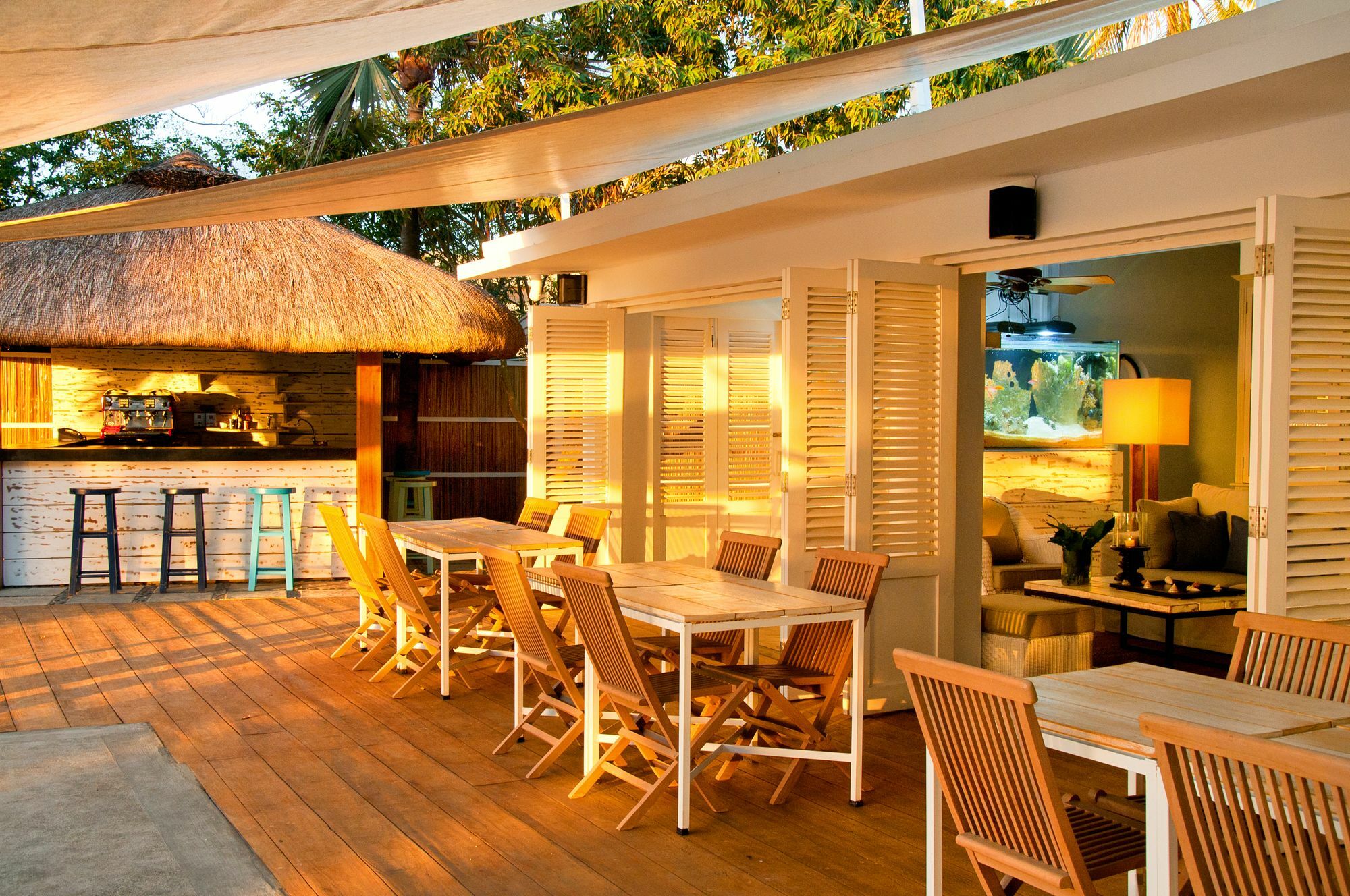 R Beach Club Trou-aux-Biches Exteriér fotografie